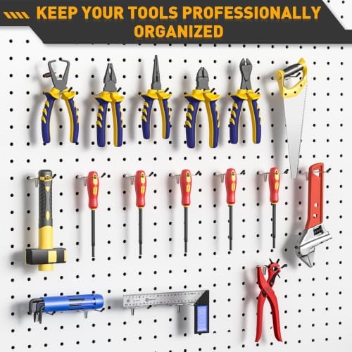 50 Pack 2 Inch Pegboard Hooks, Peg Board Organizer Accessories - Image 6
