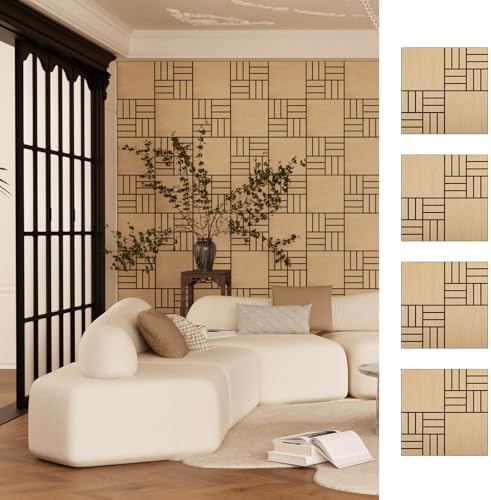 4 Packs Acoustic Wall Panels by ARMURO