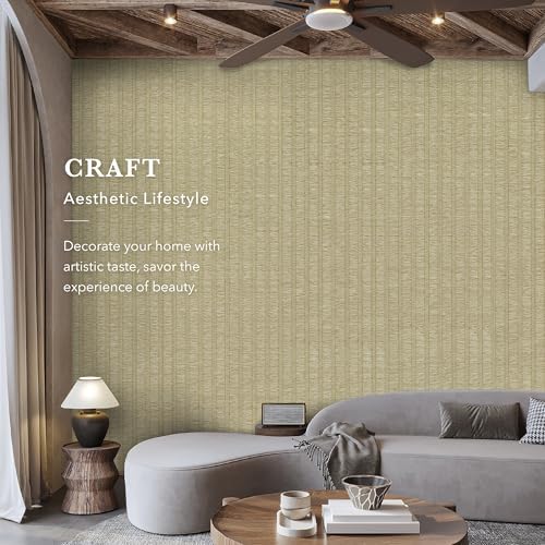 GoDear Design Jute Grasscloth Wallpaper - Image 2