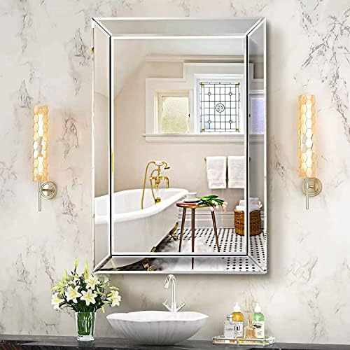 Pregaspor Mirror on Mirror Wall Mirror by PregasporMirroredFurniture