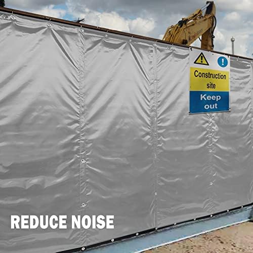 Outdoor Sound Barrier 39.37" X 79", Soundproof Blanket, Sound Blanket, Noise - Image 6