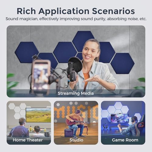 Self-Adhesive Acoustic Panels, 2nd Generation Sound Absorbing Panel, - Image 6