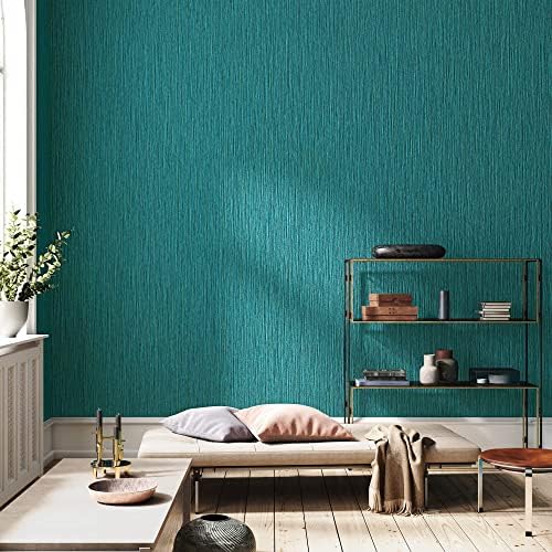 Haimin Grasscloth Wallpaper Textured 24inx393in Fabric Contact Paper - Image 2