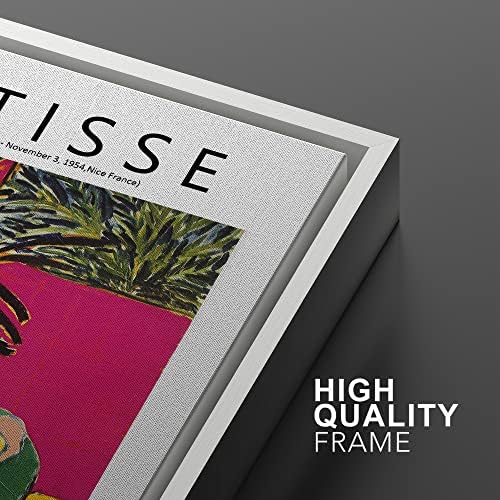 MUDECOR Framed Wall Art Print Set Abstract Flower Vases by Henri Matisse Nature - Image 5