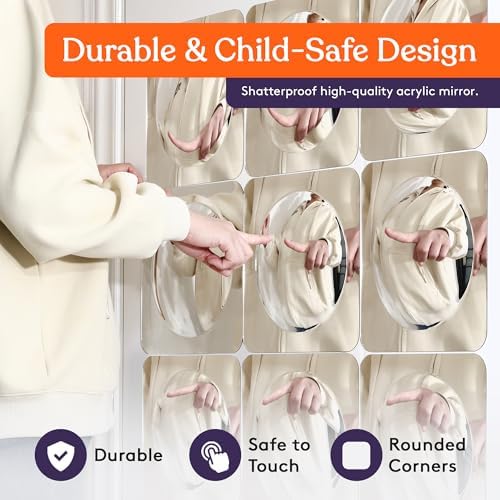 Special Supplies Sensory Bubble Wall Mirror - Image 4