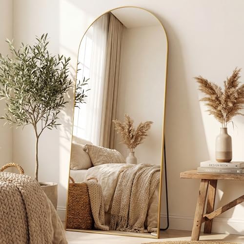 Antok 71" x28” Arched Full Length Mirror, Floor Mirror - Image 2
