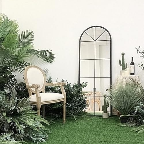65×22" Arched Window Finished Full Length Mirror, Wall Mirror - Image 7