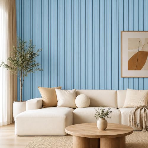 3D Wall Panels, Wood Grain Wall Covering, 19.7" x 118.1" - Image 3