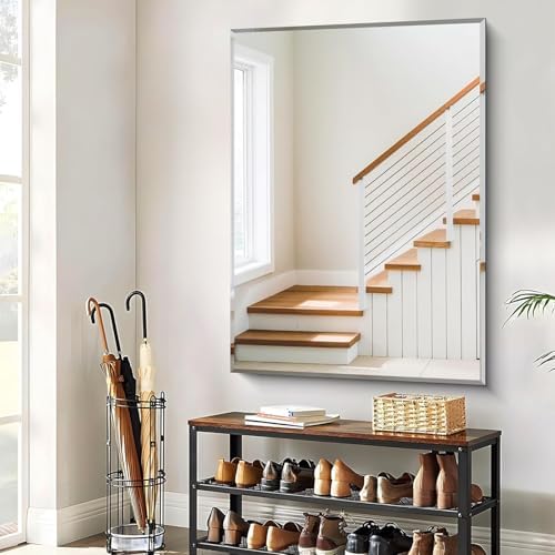 CILIBER Beveled Mirror, 50x36 Large Bathroom Mirrors - Image 6