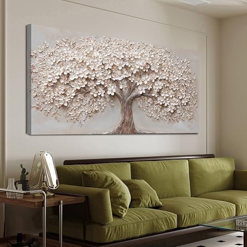 Modern Tree of Life Canvas Wall Art Pictures by TQJYILUFAART