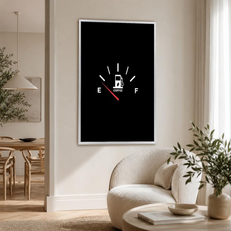 InkFlow Posters Coffee Gauge Canvas Poster - Image 6