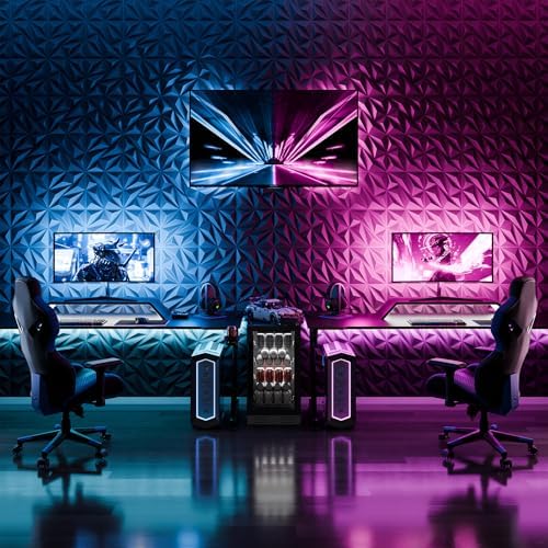 3D Wall Panels Black 48 Pack - Image 6