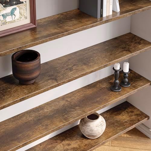 Decotalk 24x120 Inch Woodgrain Contact Paper Peel and Stick Countertop Wood - Image 4