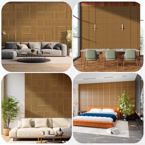 8 Pcs Wood Peel and Stick Panels - Image 6