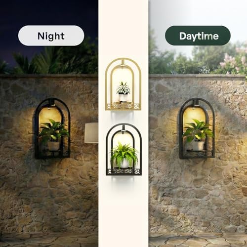 LED Grow Light Wall Hanging Planters - Image 6