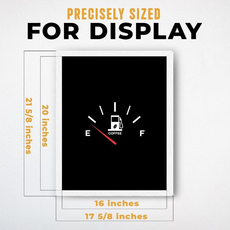 InkFlow Posters Coffee Gauge Canvas Poster - Image 3