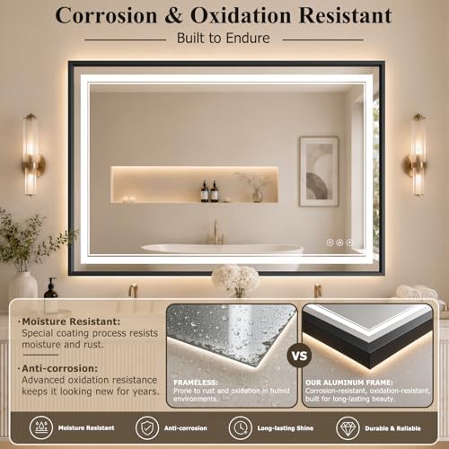 36"x48" LED Bathroom Mirror - Image 2