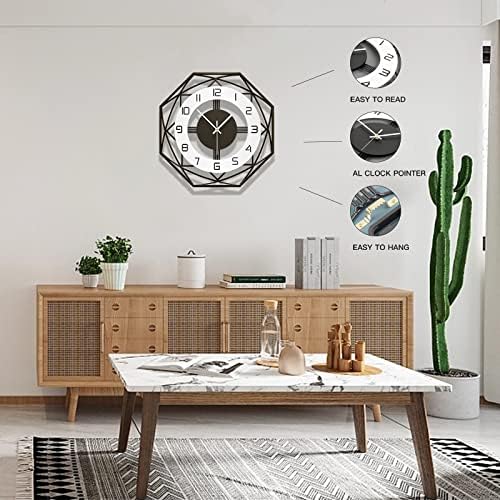 Large Wall Clocks for Living Room Decor Modern Analog Wall Clock - Image 4