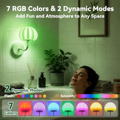 Plug in Wall Sconces Lamp, Wall Light Fixture - Image 4