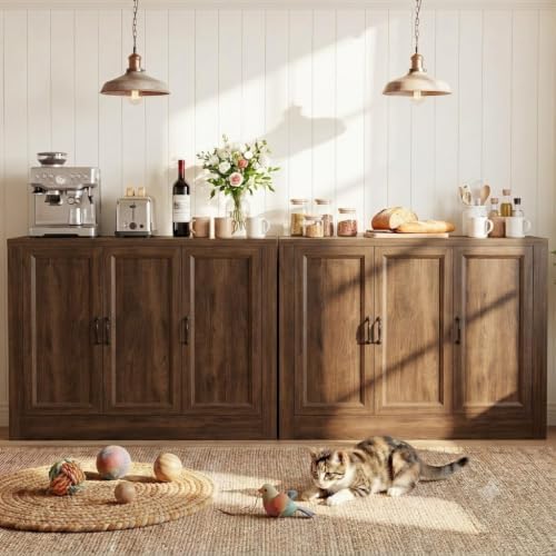 39" Modular Buffet Sideboard Cabinet, Expandable Storage Cabinet System - Image 5