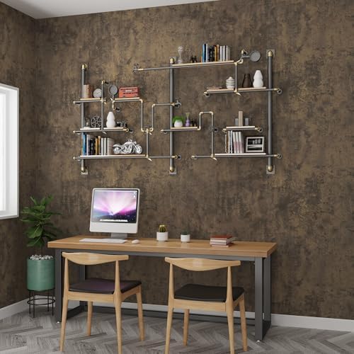 48x78inch Extra Wide Concrete Wallpaper Peel and Stick Dark Brown Cement - Image 3