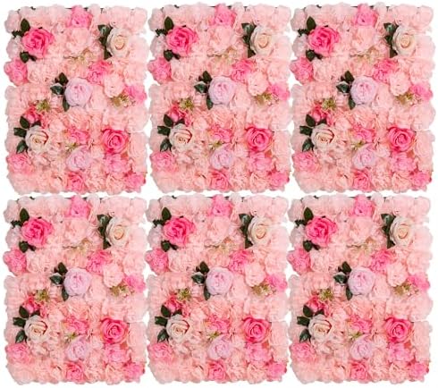 Flower Wall Backdrop 6 Panels 16×24 Inch by BloomTrend