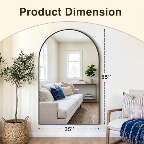 Arched Bathroom Vanity Mirror for Over Sink - Image 2