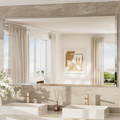 TokeShimi Bathroom Vanity Mirror Frameless by TokeShimi