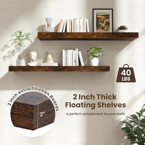 FLYJOE 48 Inch Floating Shelves - Image 4