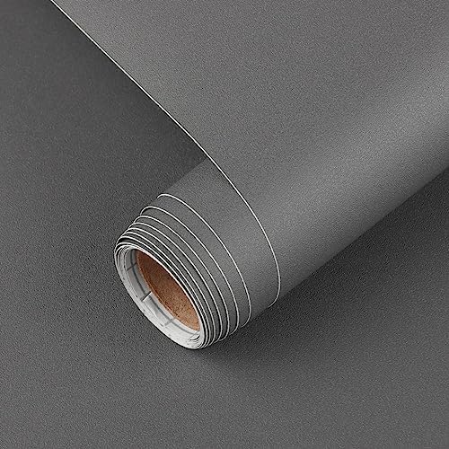Arthome 23.6''x200'' Dark Grey Contact Paper, Self Adhesive Wallpaper by ArthomeWALLDECOR