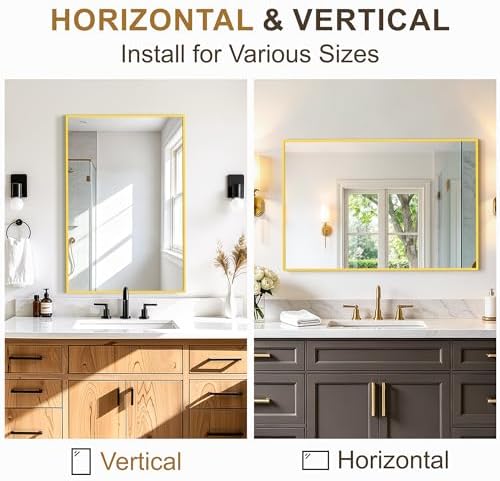 Rectangular Bathroom Mirror - Image 4