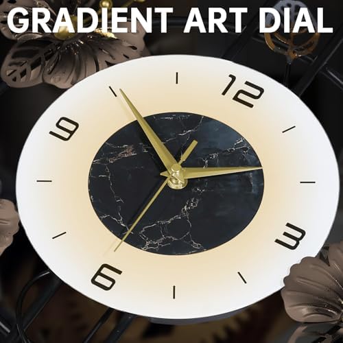 Wall Clock, Silent Quartz Movement Battery Operated - Image 2