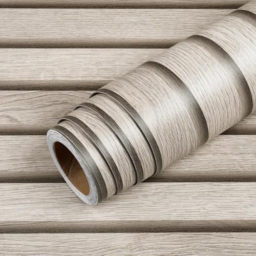 Livelynine Wood Slat Wallpaper Peel and Stick Accent Wall 15.8x78.8 Wooden - Image 6