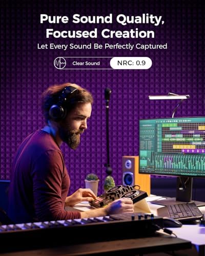 48 Pack Pyramid Acoustic Foam Panels - Image 5