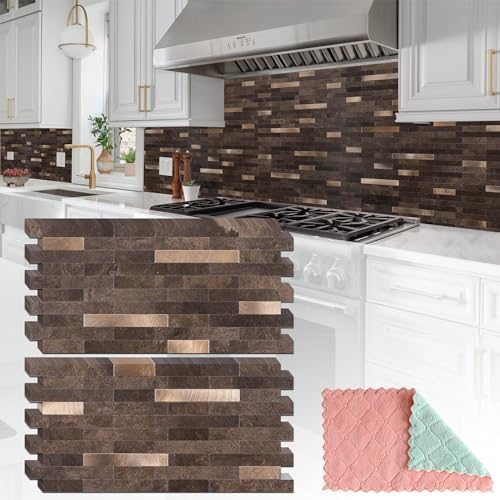 StyloVue 20 Sheets Peel and Stick Backsplash by StyloVue