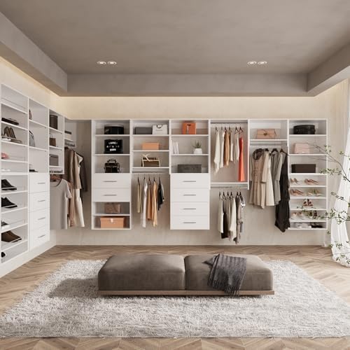 ROOMTEC Modular Closet System, 31.5" Shelf Closet Tower Wall-Mounted Closet - Image 6