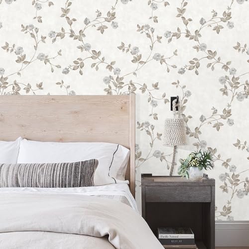 Floral Peel and Stick Contact Paper Vintage 17.32"x118.11" - Image 2