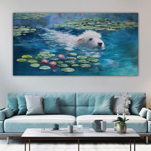 Dog Monet Wall Art with - Image 6
