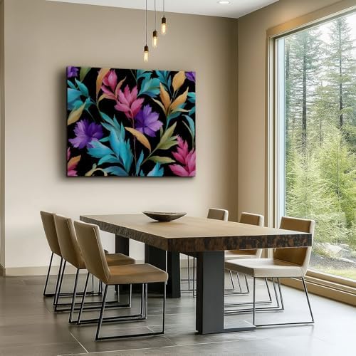 Canvas Wall Art for Living Room Decor Surreal Botanical Floral Canvas Prints - Image 2