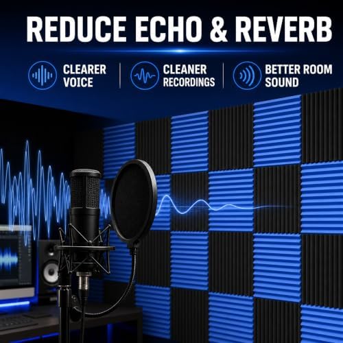 56 Pack Acoustic Foam Wall Panels - Image 3