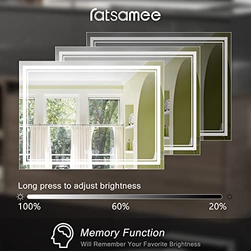 Ratsamee 55"x30" LED Bathroom Mirror - Image 5
