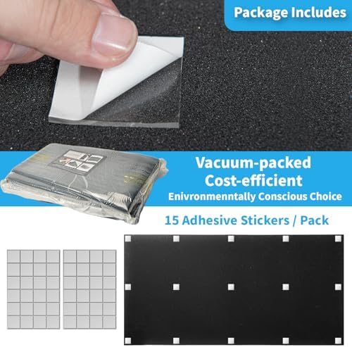 Art3d 4-Pack High-Density Wedge Design Acoustic Foam Panels - Image 4