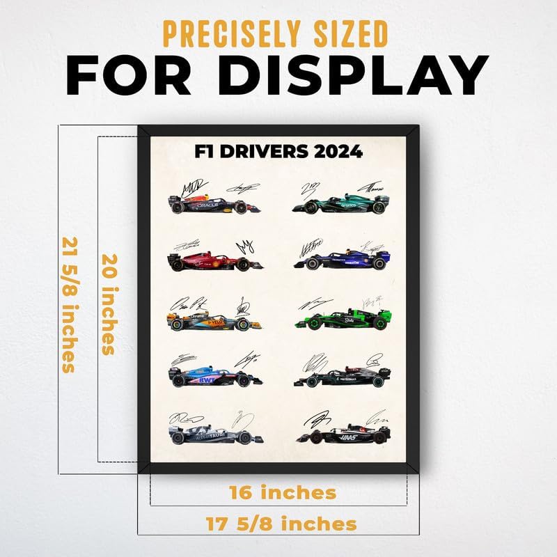 InkFlow Posters Car Racing Canvas Poster - Image 3