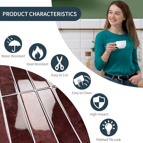 10 Sheets Upgraded Thicker Design Subway Tile Peel and Stick Backsplash - Image 2