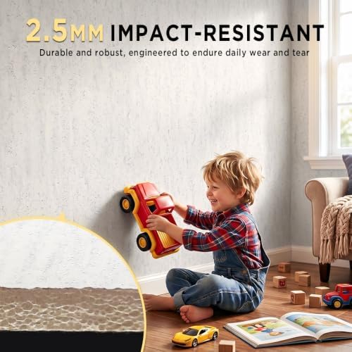 Thick Foam Peel and Stick Wall Covering Roll 15.7” x 118” - Image 6