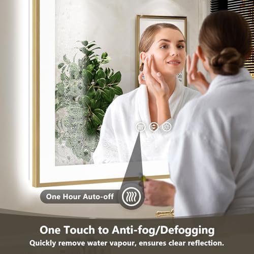 40x38 LED Bathroom Mirror with Lights - Image 6