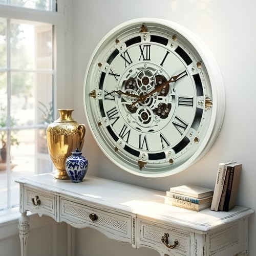 ImprovingLife The Gears Clock 26'' inch Wall Clock - Image 4