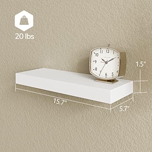 BAMEOS Floating Shelves, Hanging Wall Shelves Decoration - Image 3