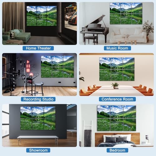 Decorative Acoustic Panels 6 Pack - Image 4