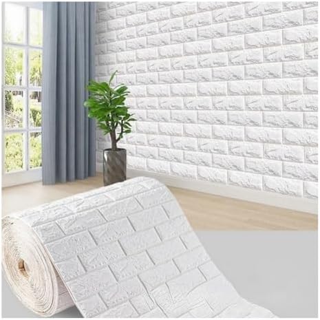 ECYC Ltd 3D Foam Brick Wall Panels, Faux Brick Peel and Stick 3D Foam Wallpaper - Image 2